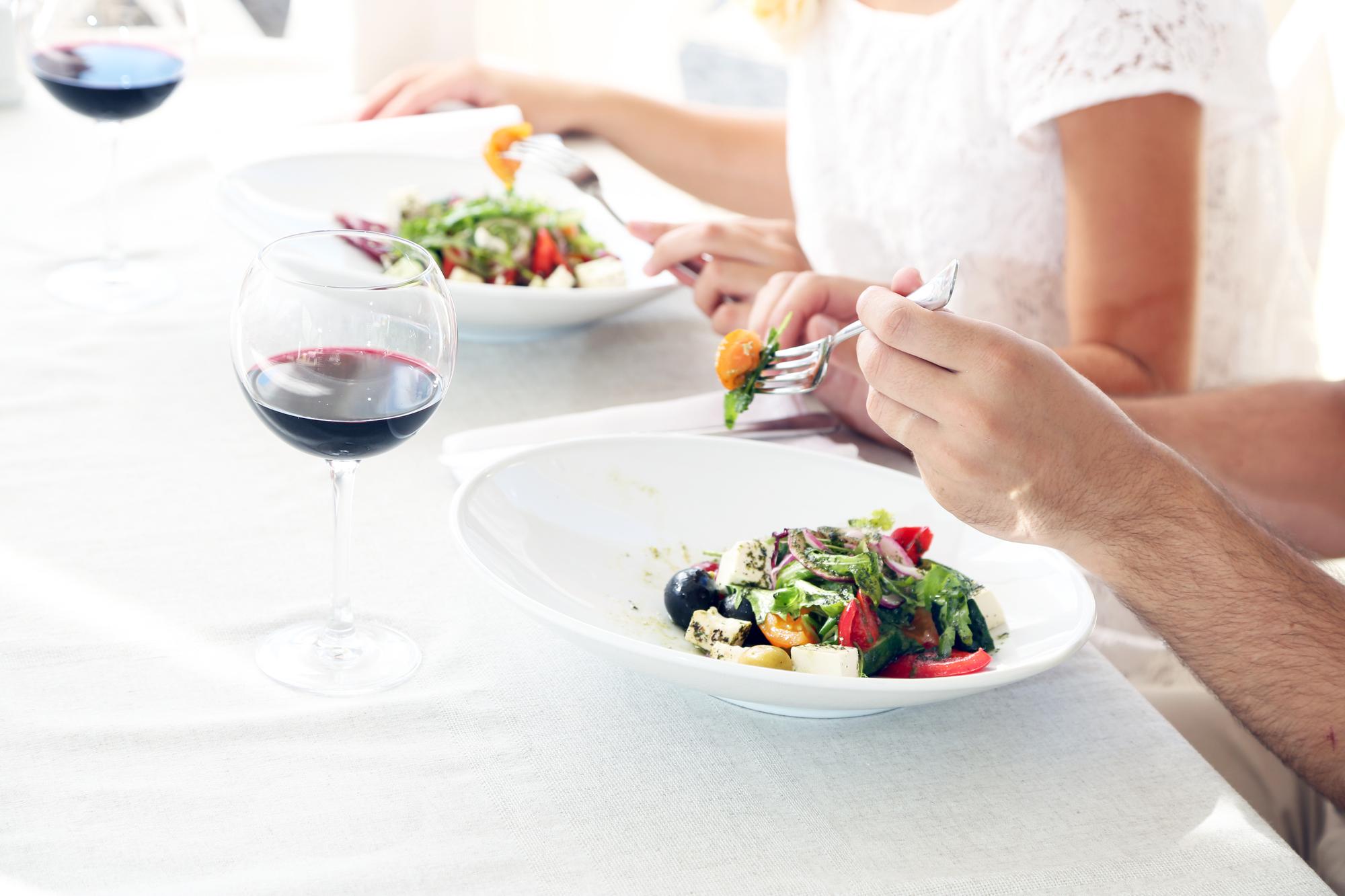 Catered tasting event